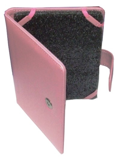 Black Amazon Kindle 4 4G/Kindle Touch Folio PU Leather Case Cover Skin Pouch