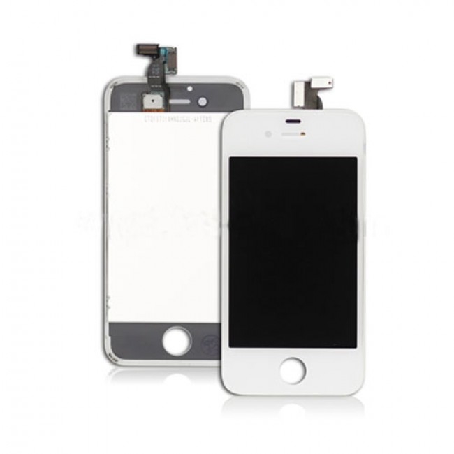 White iPhone 4G LCD Touch Digitizer Screen Assembly